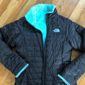 Girls North Face parka